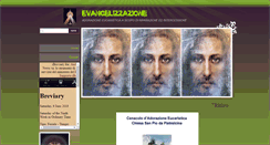 Desktop Screenshot of evangelizzazionetestimonianza.org